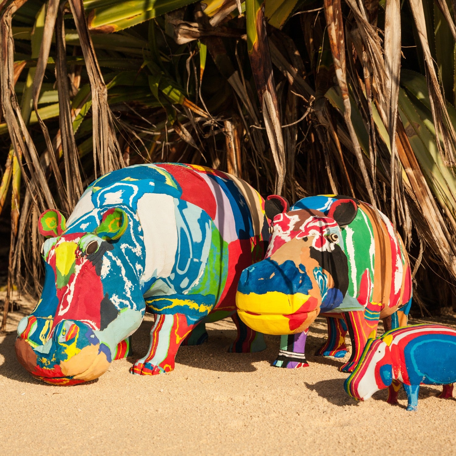 Hippo | Flip Flop Sculpture
