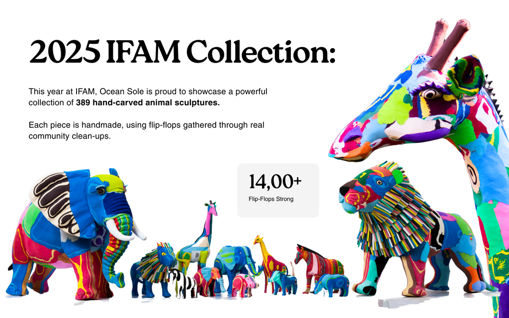 Ocean Sole’s Epic 1,700-Mile Journey to Bring Sustainable Art to IFAM 2025