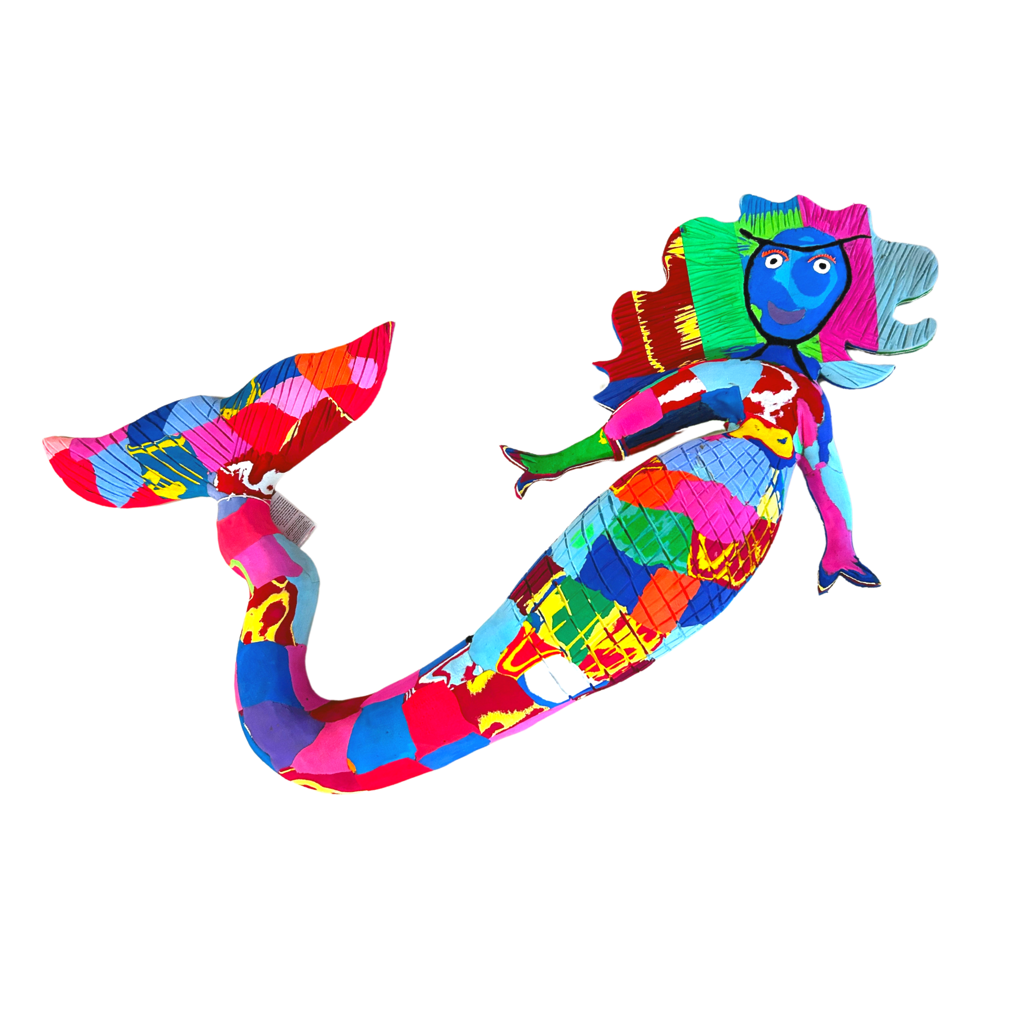 Wall Art: 2D Mermaid