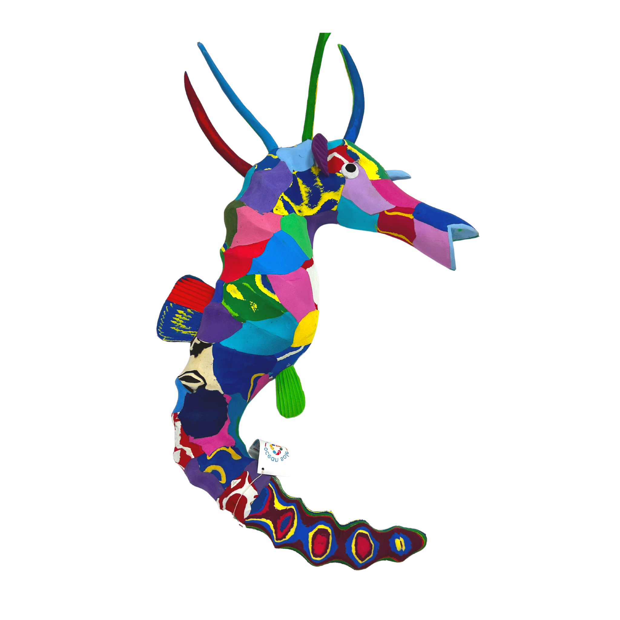 Wall Art: 2D Seahorse