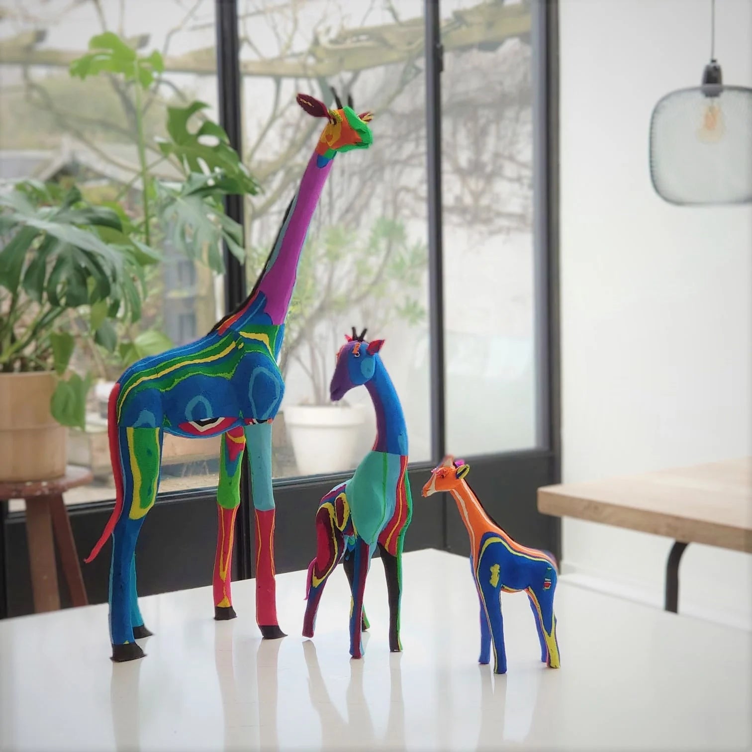 Two Giraffes | Flash Sale | Flip Flop Sculpture