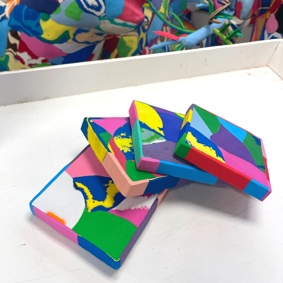 Coasters: Single & Sets | Multicolored