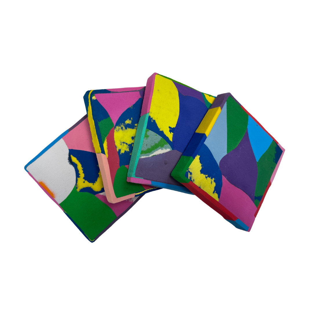 Coasters: Single & Sets | Multicolored