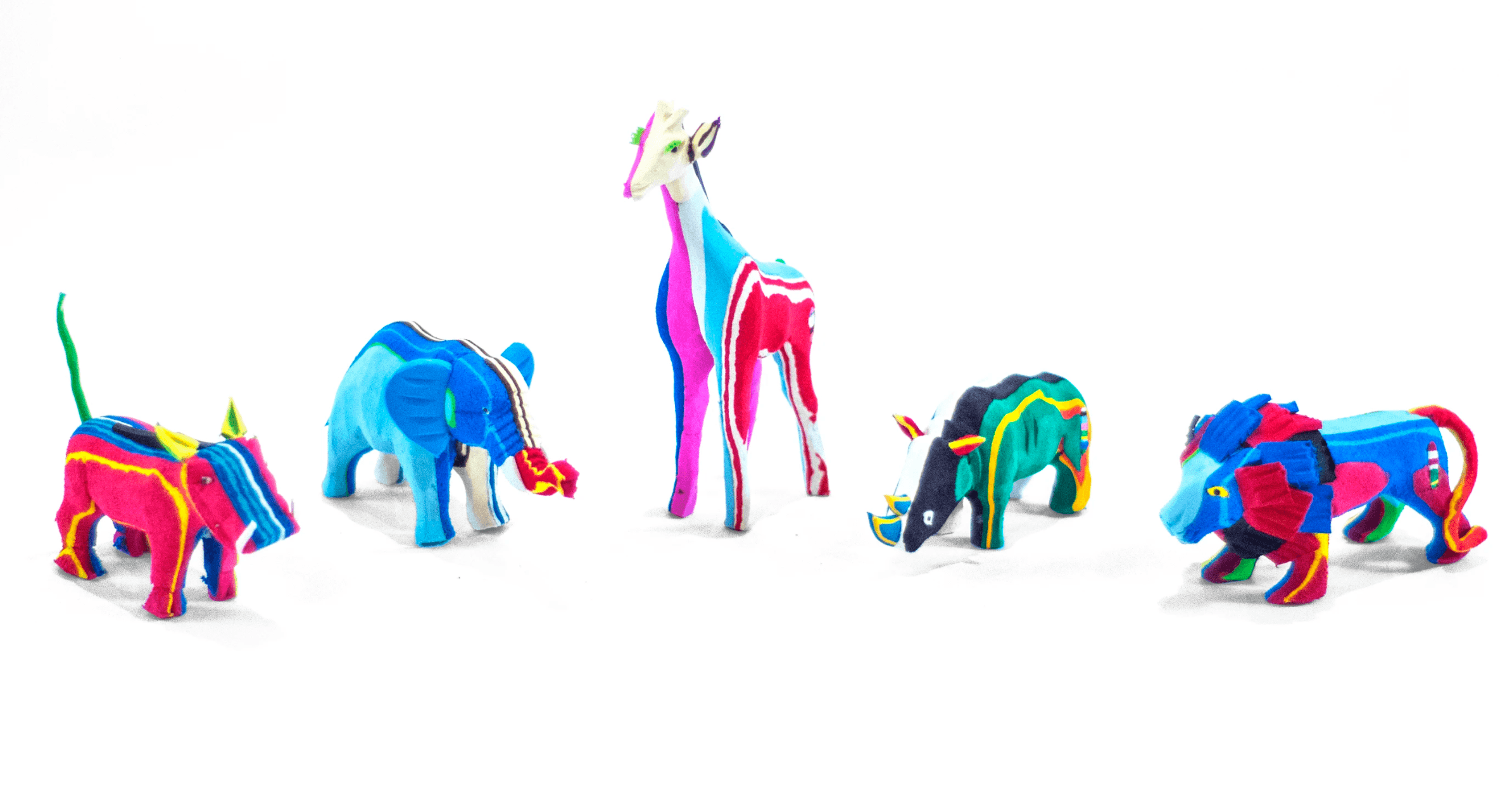Small Safari Collection (Set of 5)
